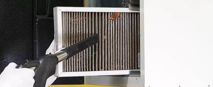 Clogged Air Duct Cleaning Process in Mercer Island, WA