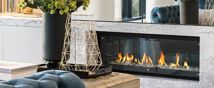 Custom Fireplace Crystals in Mercer Island, Washington