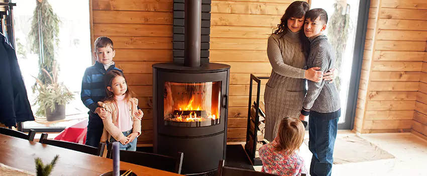 Morso Cast Iron Fireplace Insert Installation in Mercer Island, Washington