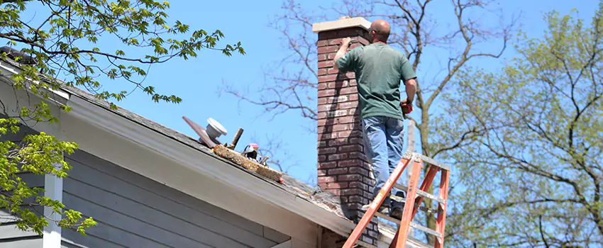 Vinyl and PVC Chimney Flashing Installation in Mercer Island, WA