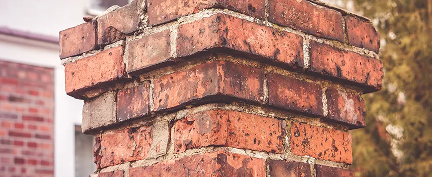 Cracked Chimney Bricks Repair Cost in Mercer Island, Washington