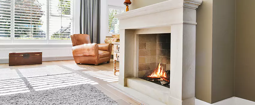 Vintage Fireplace Refacing in Mercer Island, Washington